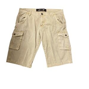 Seven7 Men's Shorts Sz. 34 With Cargo Pockets Sahara Bush